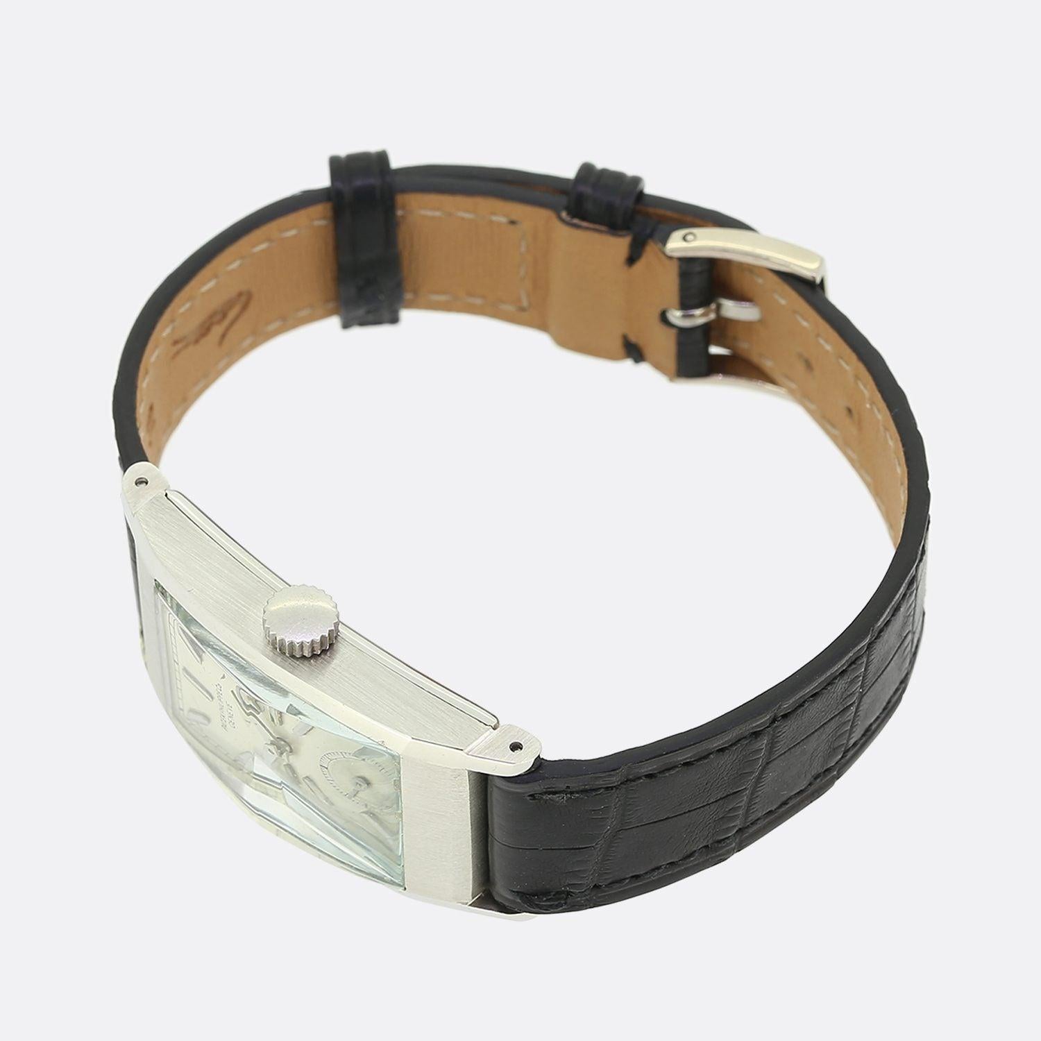 Vintage 1940er Patek Philippe Herren Manuelle Armbanduhr im Angebot 1