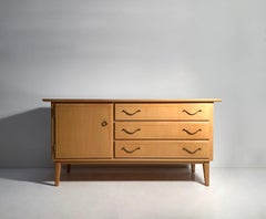 Vintage 1940s Petite Swedish Sideboard Cabinet