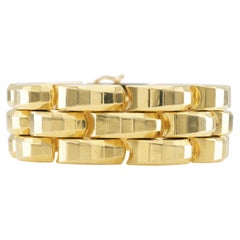 Vintage 1940s Retro Gold Link Bracelet