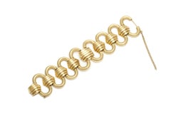 Vintage 1940s Retro Hamilton Gold Watch Bracelet