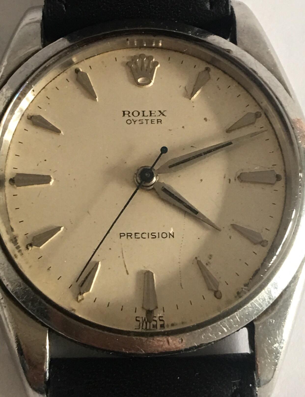 Vintage 1940s Rolex Oyster Precesion For Sale 6