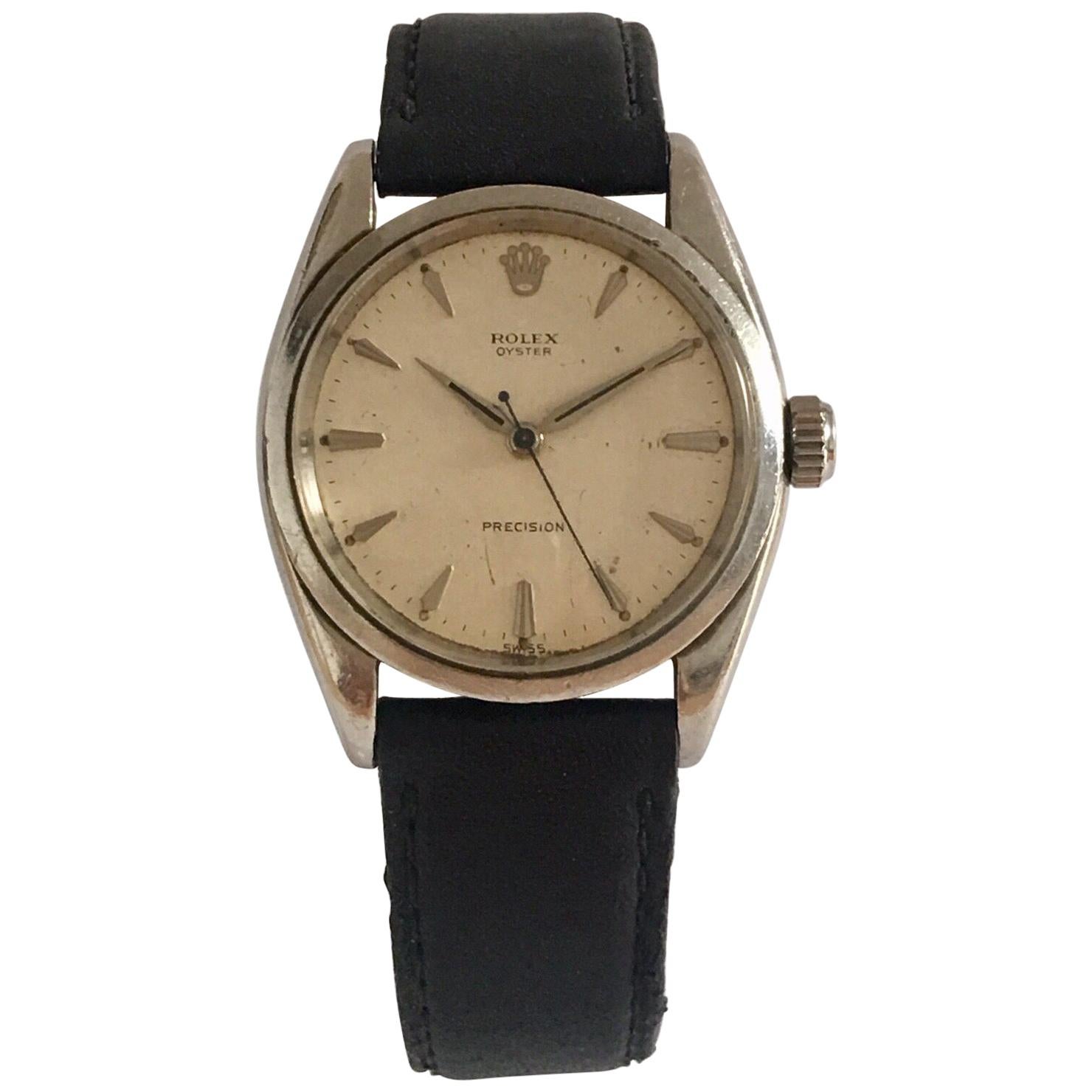 Vintage 1940s Rolex Oyster Precesion For Sale