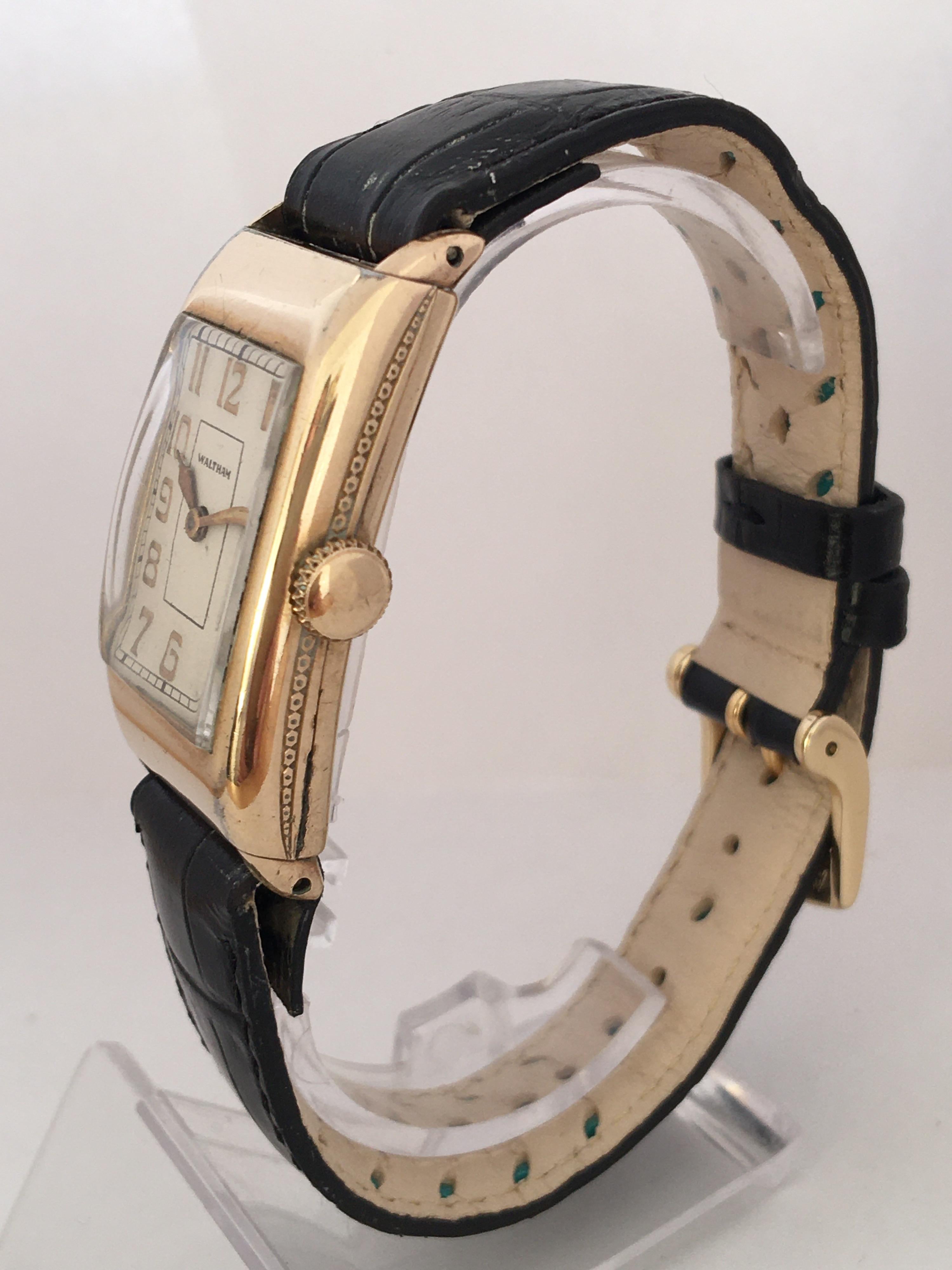 waltham wrist watch value