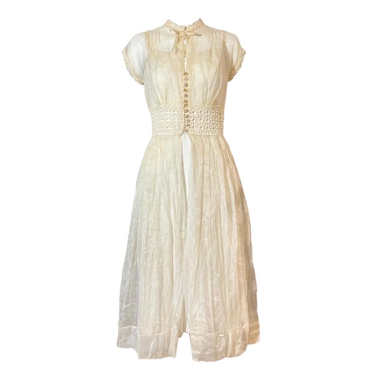 vintage fruit dress Pre-Sale] 1960s Peter Pan Collar Fruit Print A-Line Dress