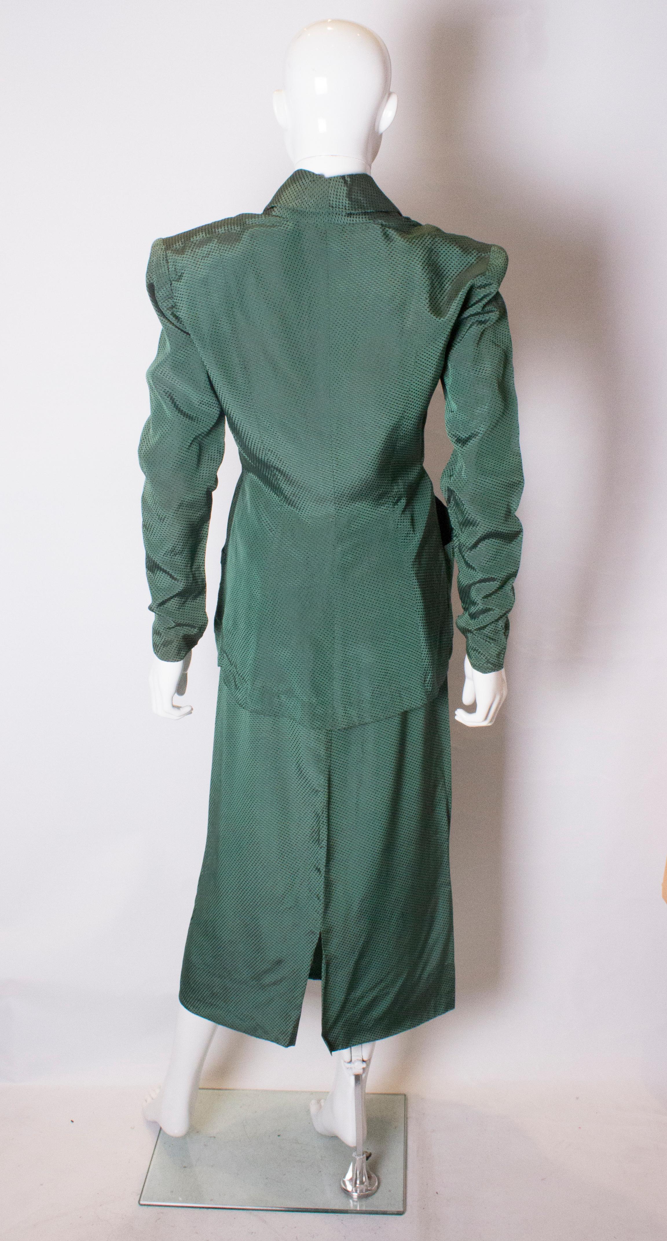 Vintage 1940s Skirt Suit In Good Condition For Sale In London, GB