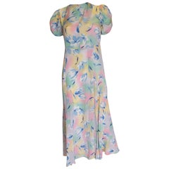 Vintage 1940s Summer Dress