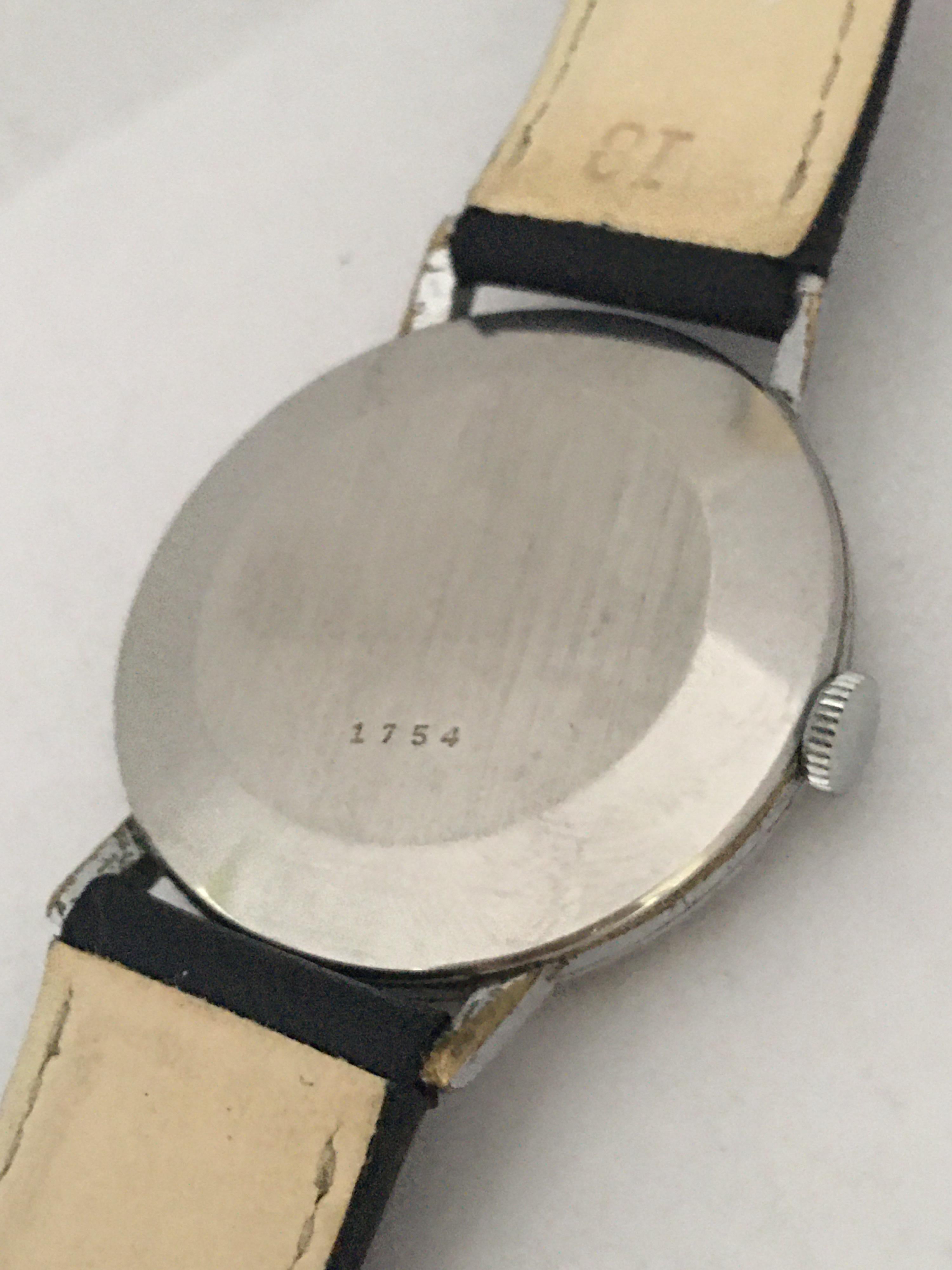Montre mécanique Tudor vintage des années 1940 en vente 6