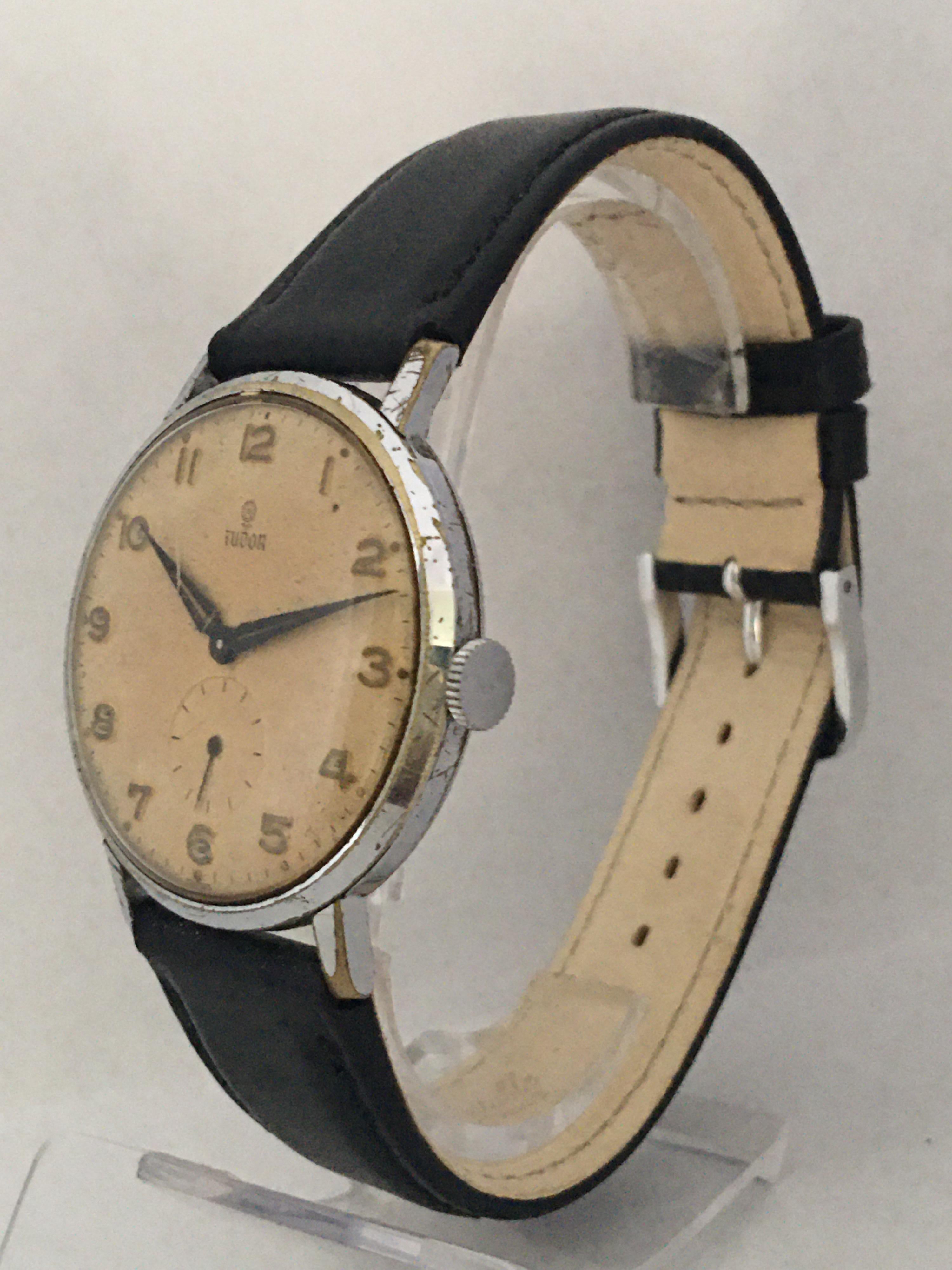 Montre mécanique Tudor vintage des années 1940 Bon état - En vente à Carlisle, GB