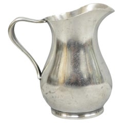 Vintage 1940s US Navy Reed & Barton Silver Plated Soldered Small Creamer Pitcher