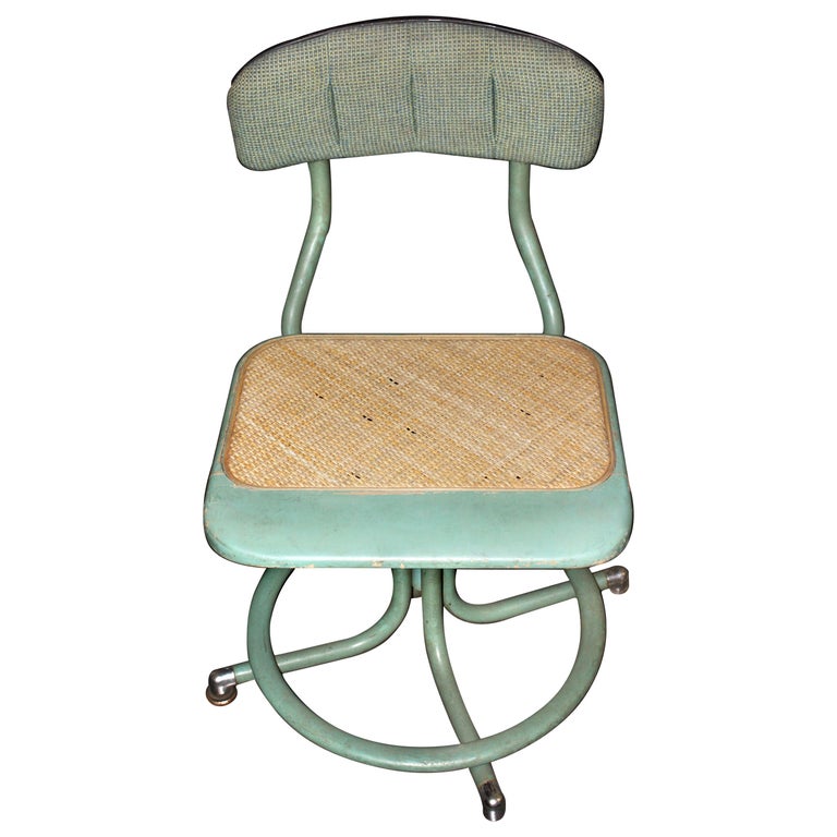 Vintage 1940s Western Electric Telephone Switch Board Operators Stool