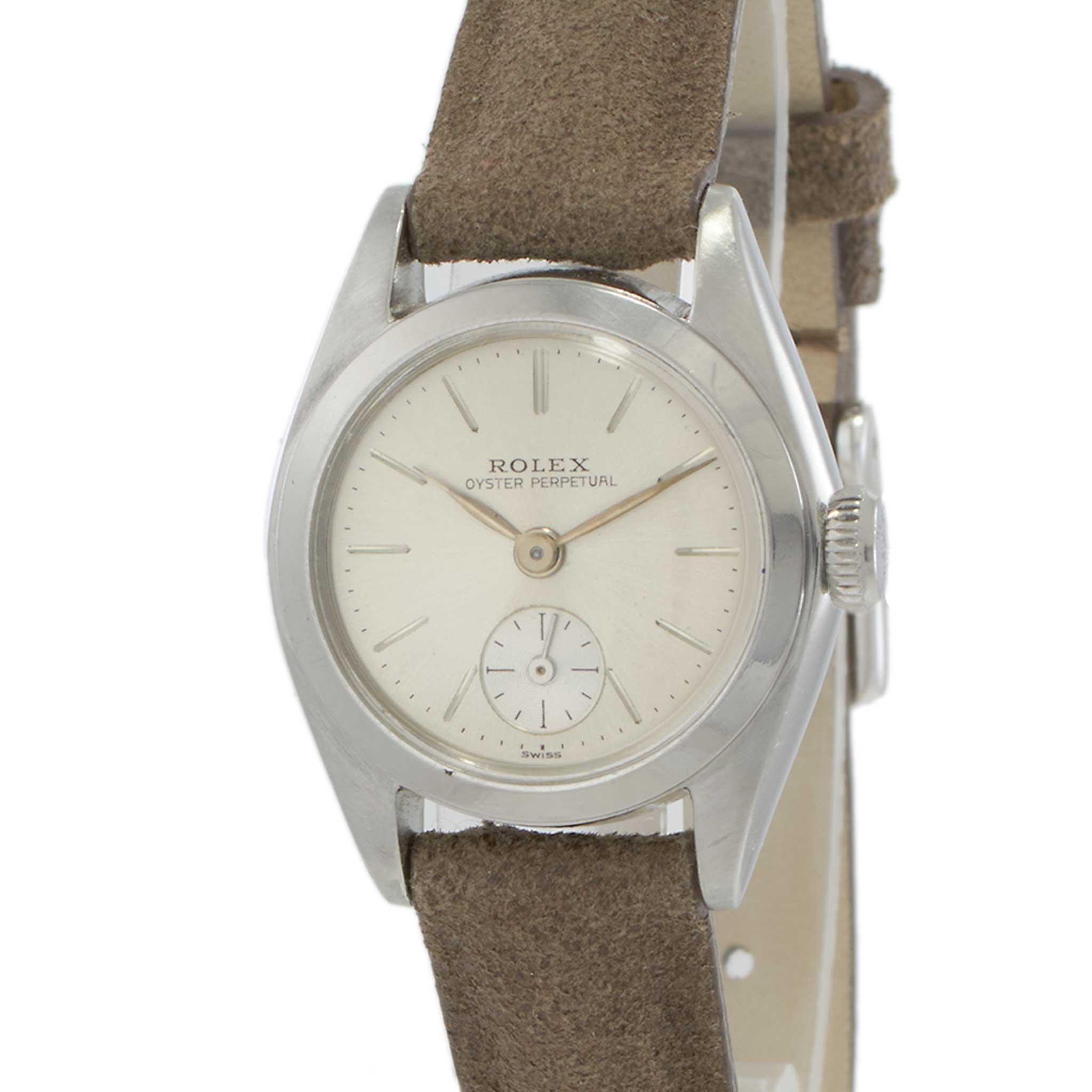Vintage 1941 Rolex Oyster Perpetual Respaldo Burbuja Ref. 3869 - Automático en Bueno estado para la venta en New York, NY