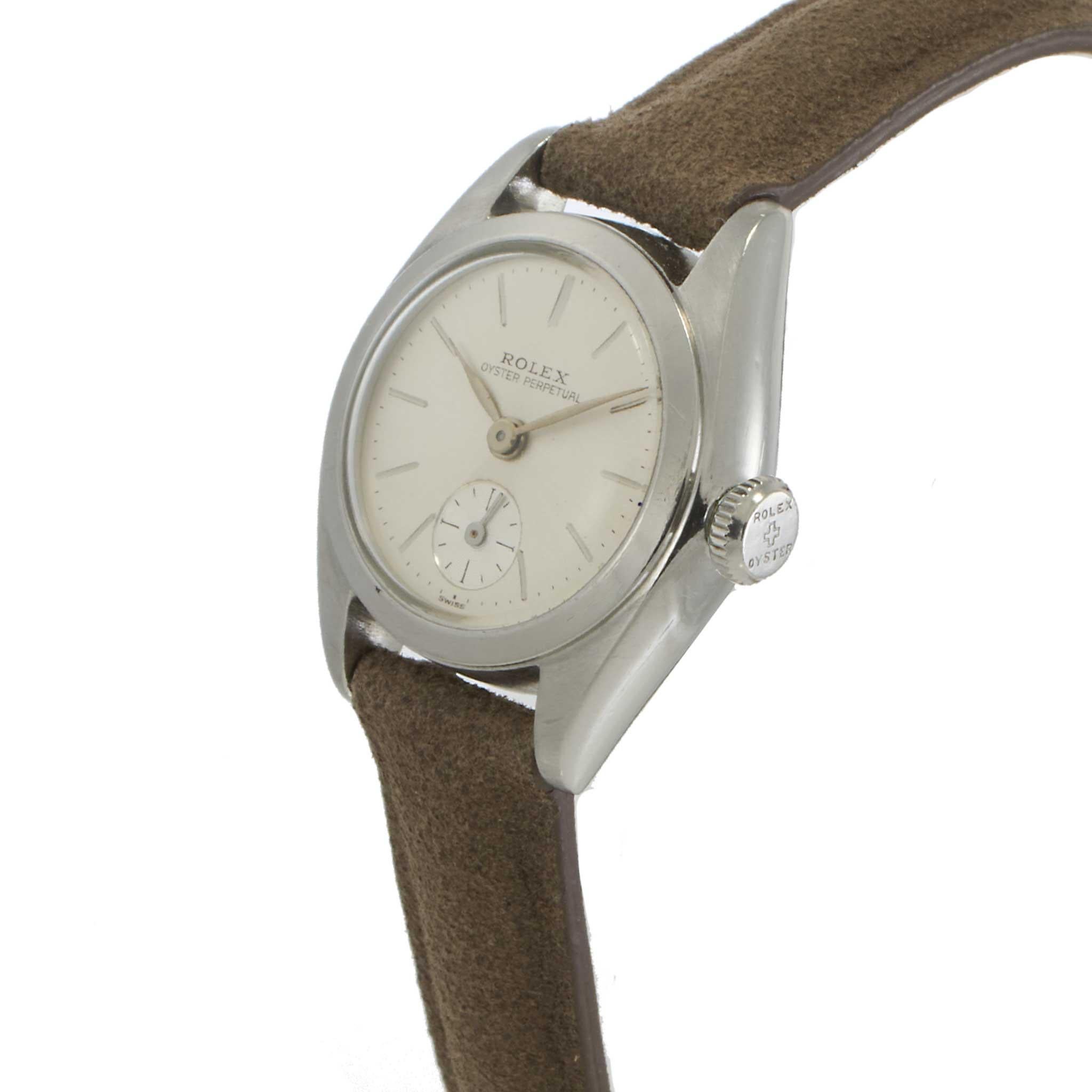 Femenino o masculino Vintage 1941 Rolex Oyster Perpetual Respaldo Burbuja Ref. 3869 - Automático en venta