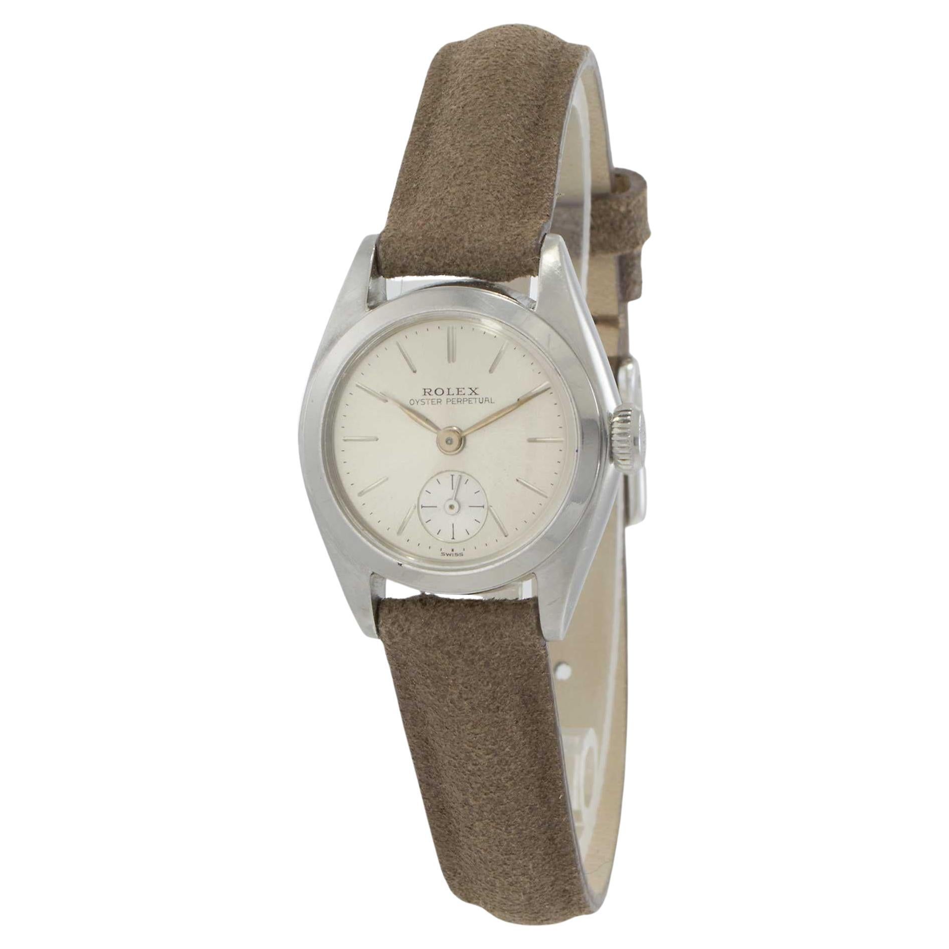 Vintage 1941 Rolex Oyster Perpetual Respaldo Burbuja Ref. 3869 - Automático en venta