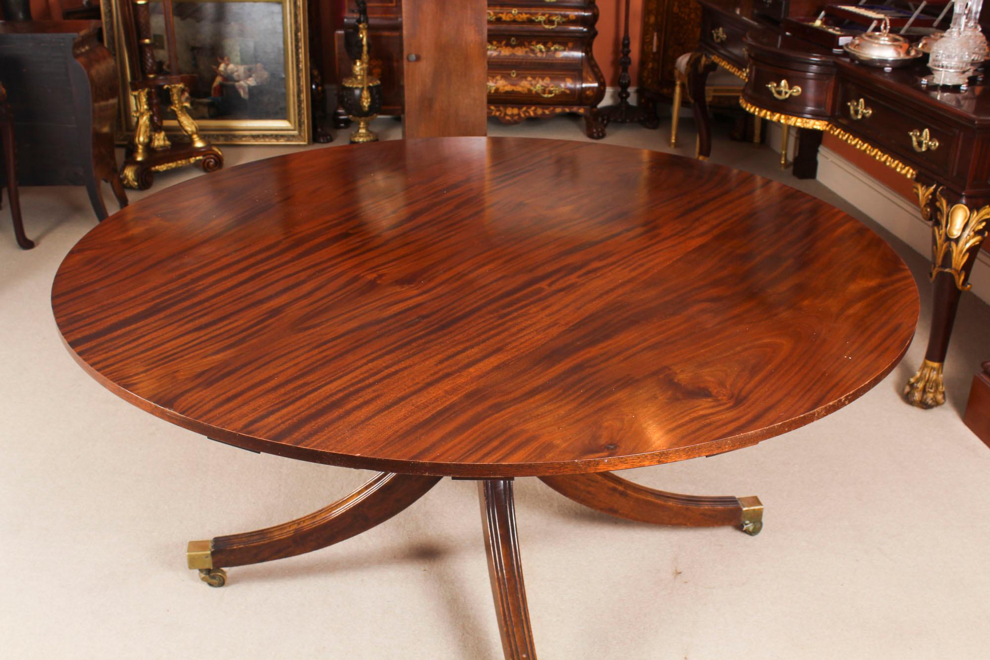Vintage Mahogany Jupe Dining Table, Leaf Cabinet and 8 Chairs 6