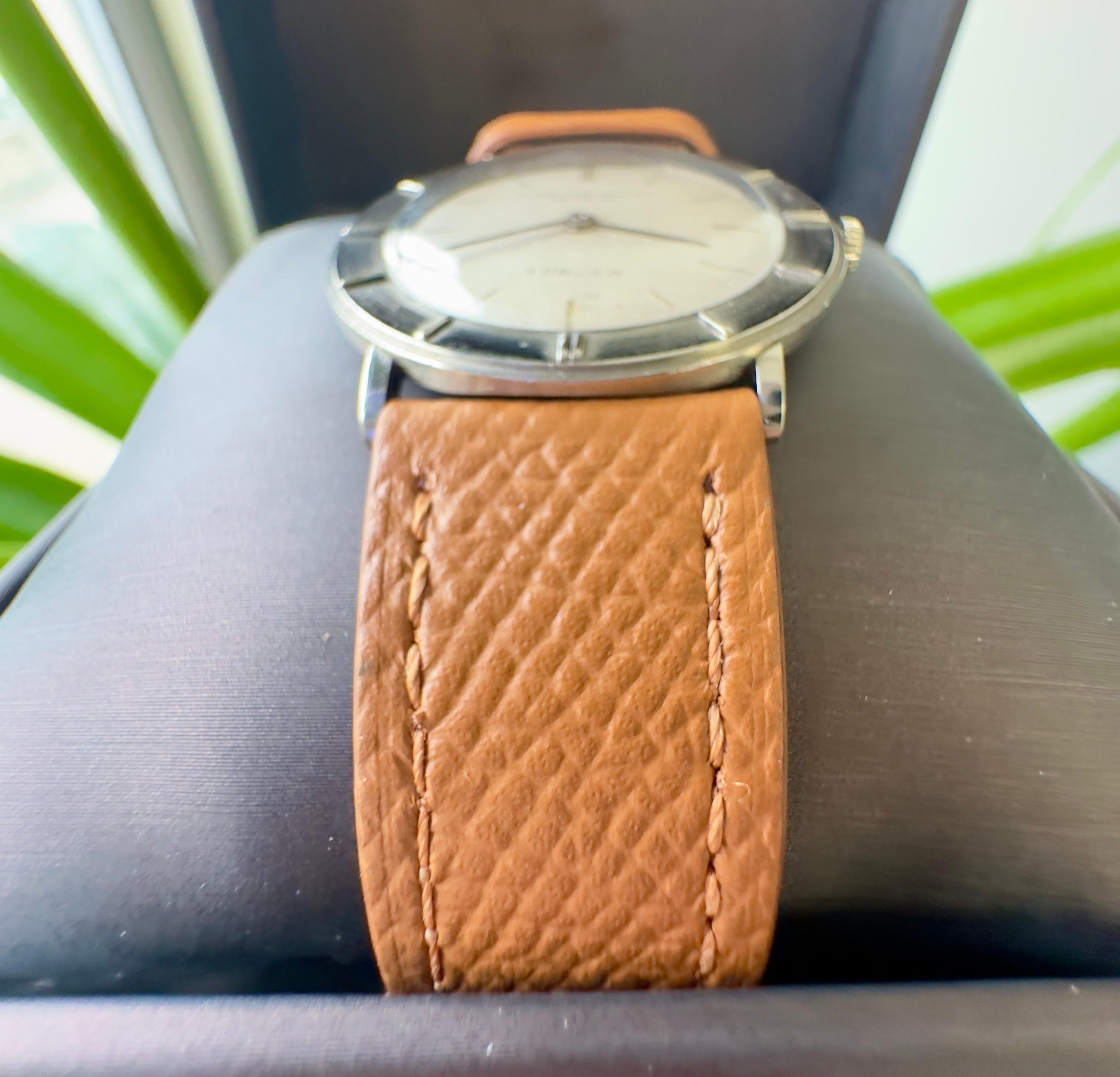 Vintage 1950 Audemars Piguet Ref. 5143 Disco Volante Dress Watch For Sale 8
