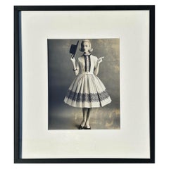 Schwarz-Weiß-Modefotografie von 1950