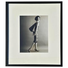 Schwarz-Weiß-Modefotografie von 1950