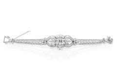 Vintage 1950s 13.50 Carat Diamond Bracelet