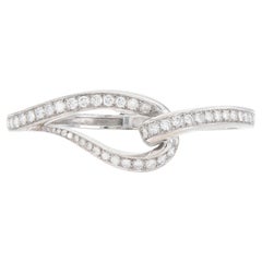 Vintage 1950s 4,00 Karat Diamant Scharnier Armreif