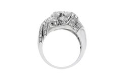 Vintage 1950s 4.50 Carat Diamond Ring