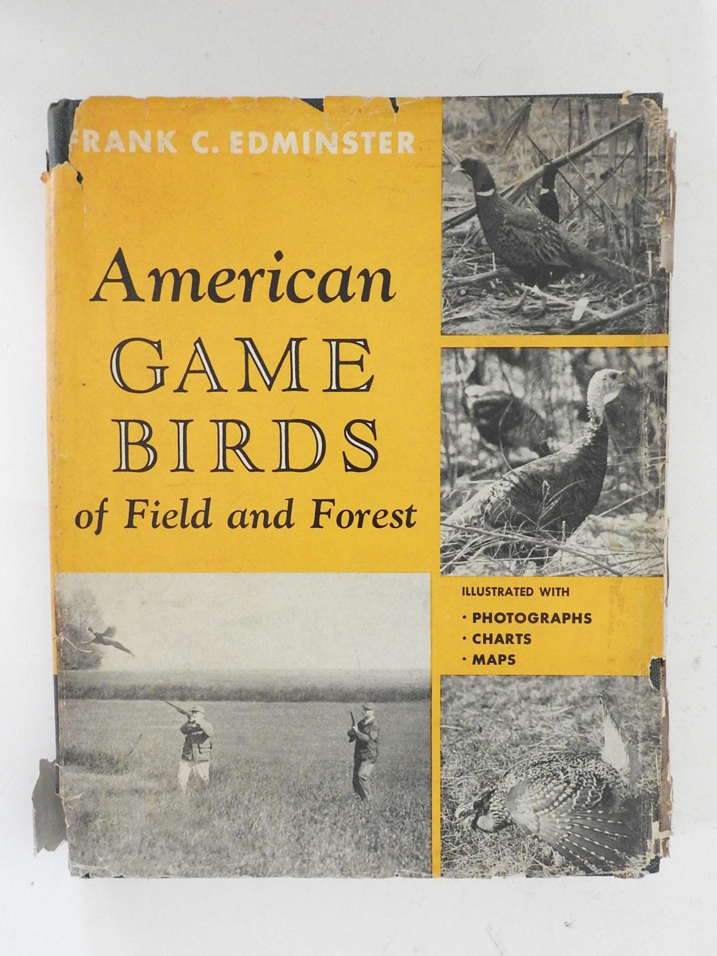 Vintage 1950s American Game Birds of Field and Forest Book 1