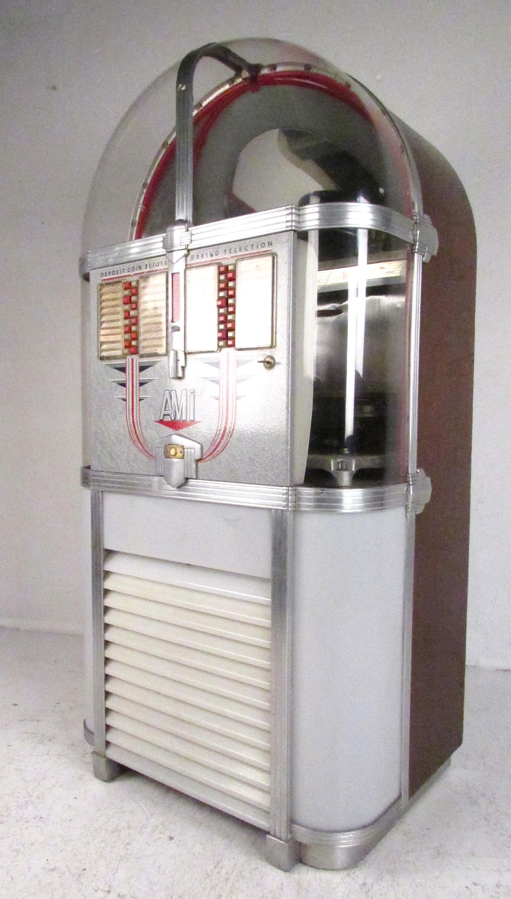 Vintage 1950s AMI Model C jukebox, circa 1950. Being sold 