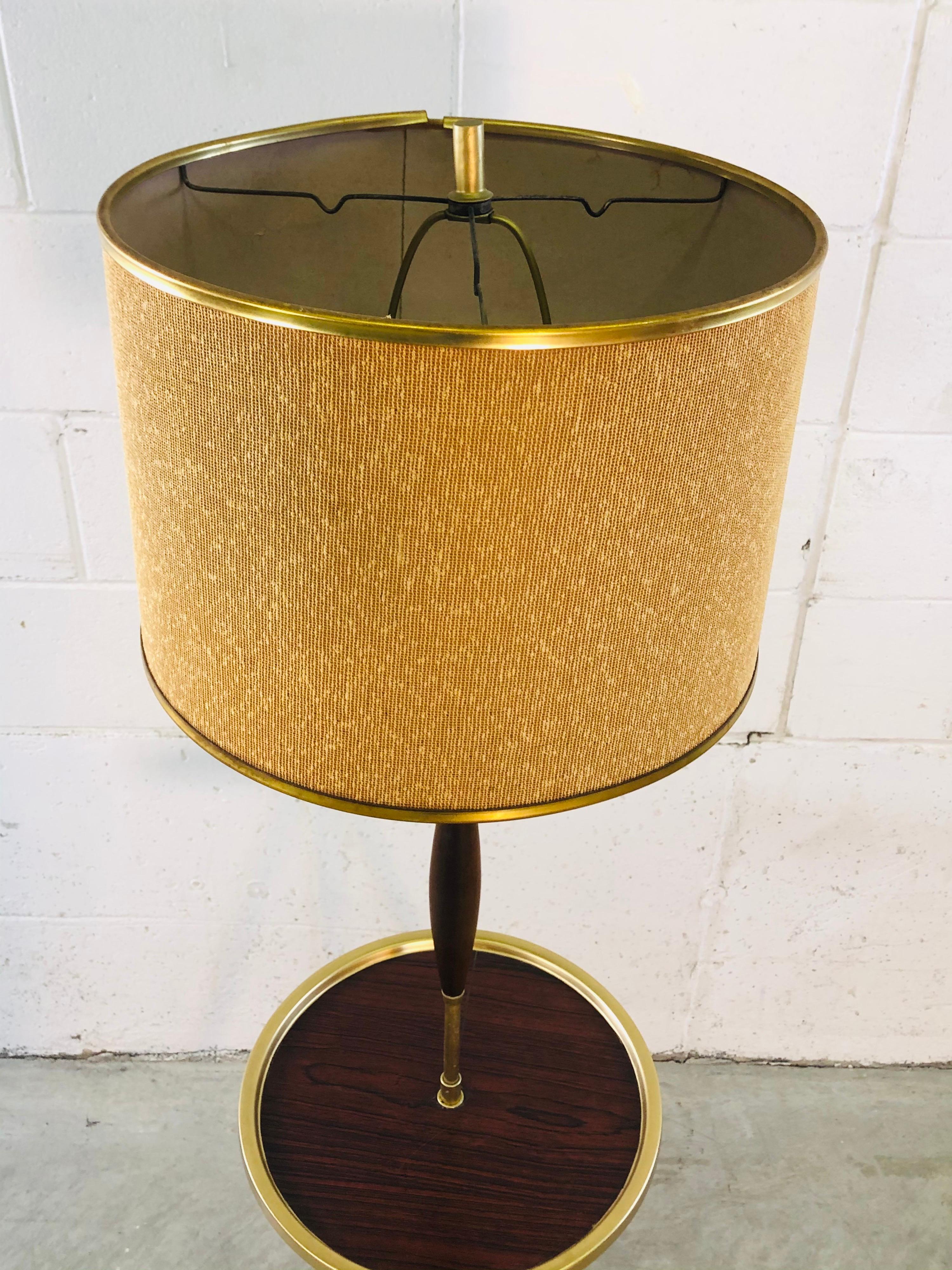 20th Century Vintage 1950s Atomic Style Tripod Floor Lamp For Sale
