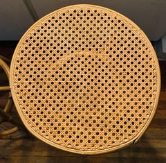 Vintage 1950s Bamboo Bar Stools by Rohé Noordwolde