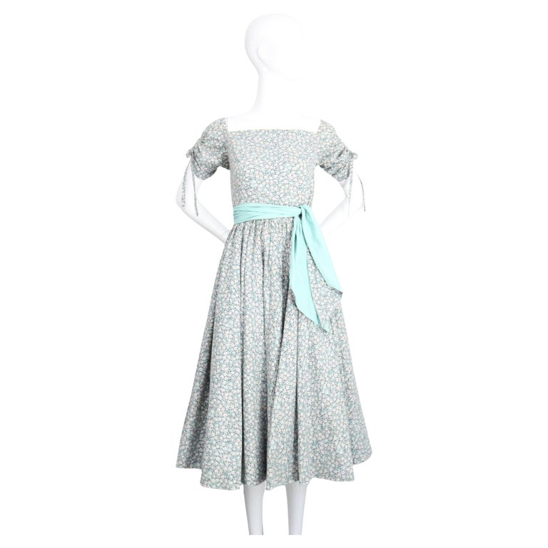 white christmas dresses 1950s Pink Floral Cotton Maxi Dress with Rhinestones main image 1