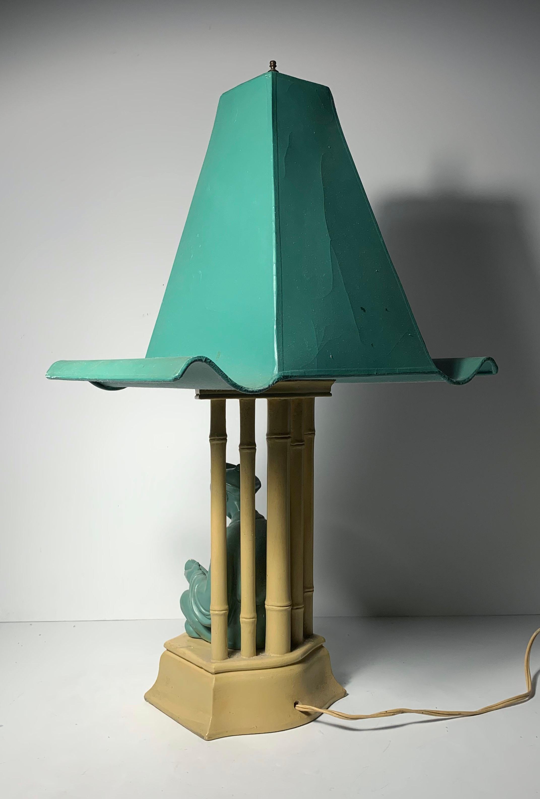 Lampe bouddha vintage des années 1950 en vente 1
