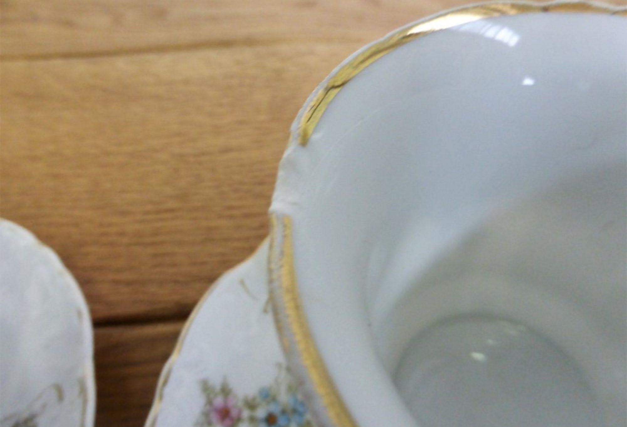 Vintage 1950s Ceramic Tea Set – Mid-Century Charm in vendita 1
