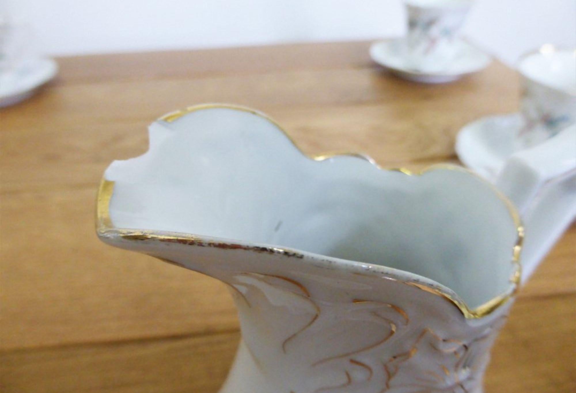 Vintage 1950s Ceramic Tea Set – Mid-Century Charm in vendita 3