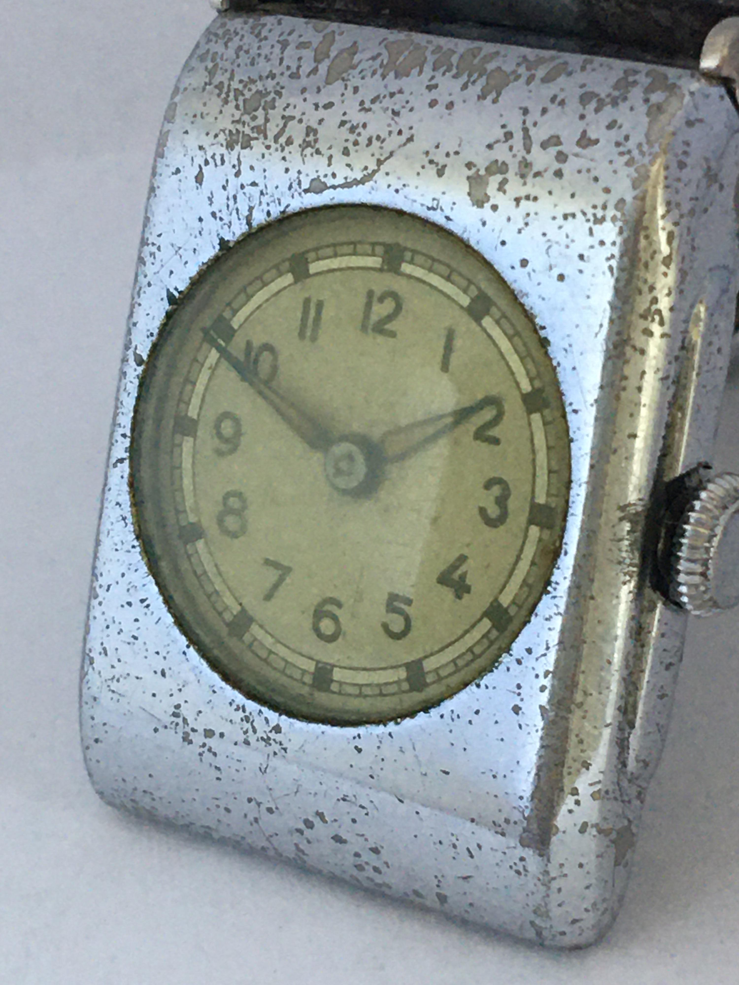 antique watch brooch
