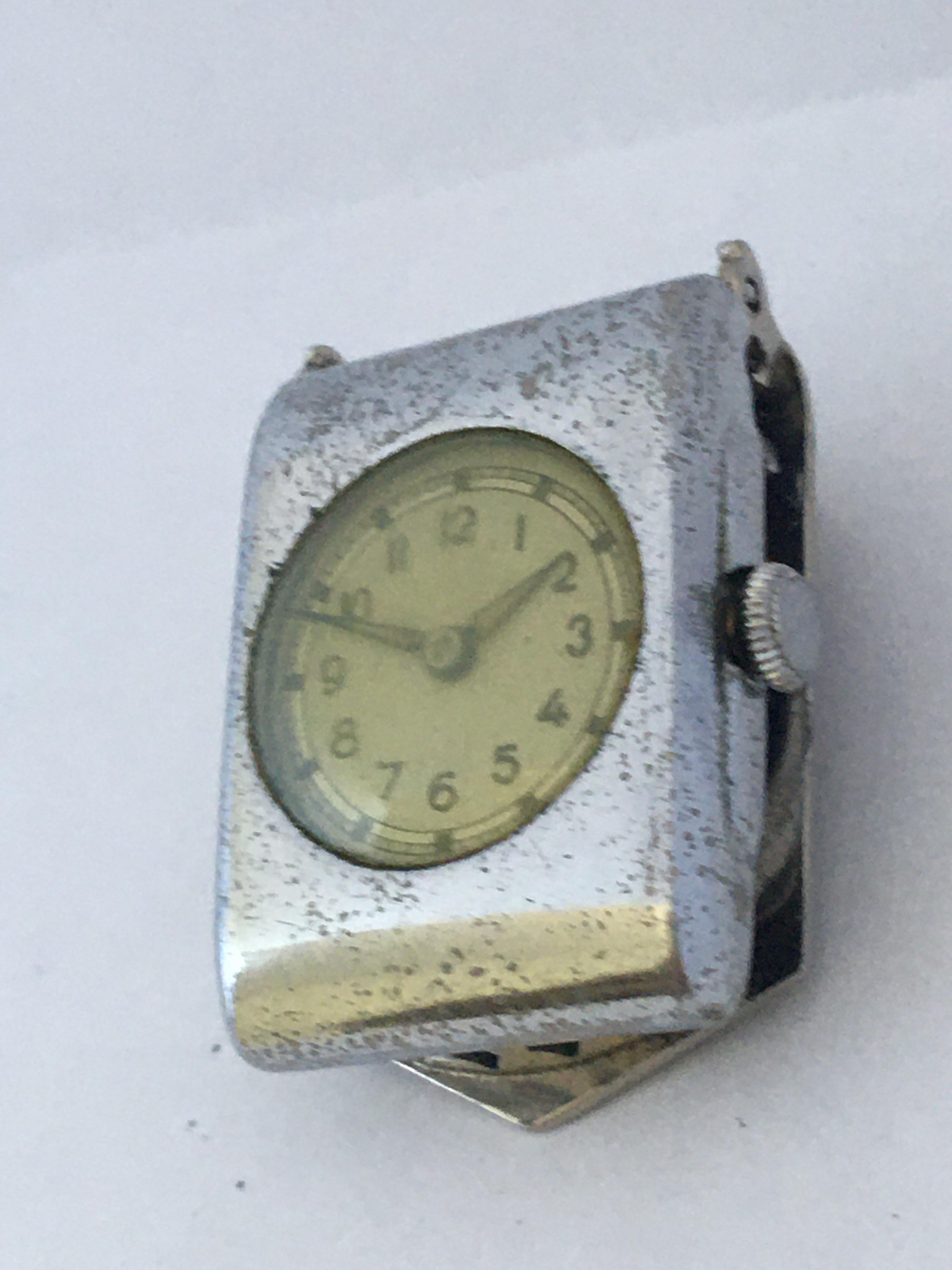 Vintage 1950s Clip-On / Brooch Mechanical Watch For Sale at 1stDibs ...