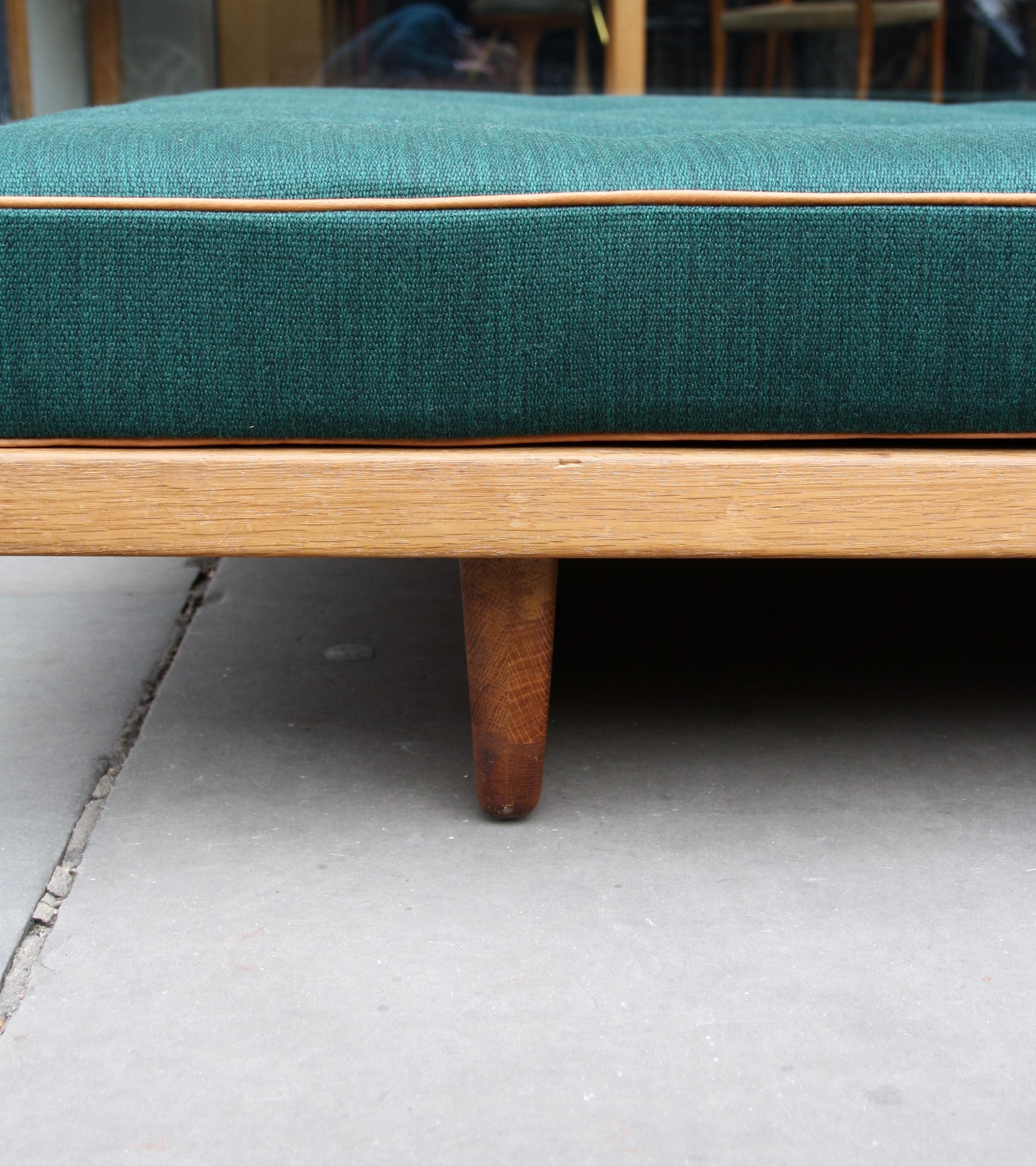 Mid-Century Modern Vintage 1950s Danish Oak Day Bed by Børge Mogensen Erhard Rasmussen