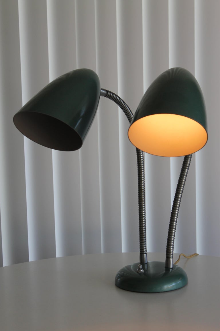 その他 1950s Double neck Portable Lamp その他 1950s Double neck Portable Lamp Vintage 1950s Double