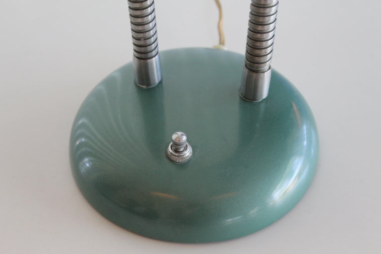 Vintage 1950s Double Gooseneck Bullet Lamp at 1stDibs | double