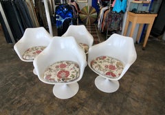 Vintage 1950's Eero Saarinen for Knoll Tulip Armchair, Set of 4