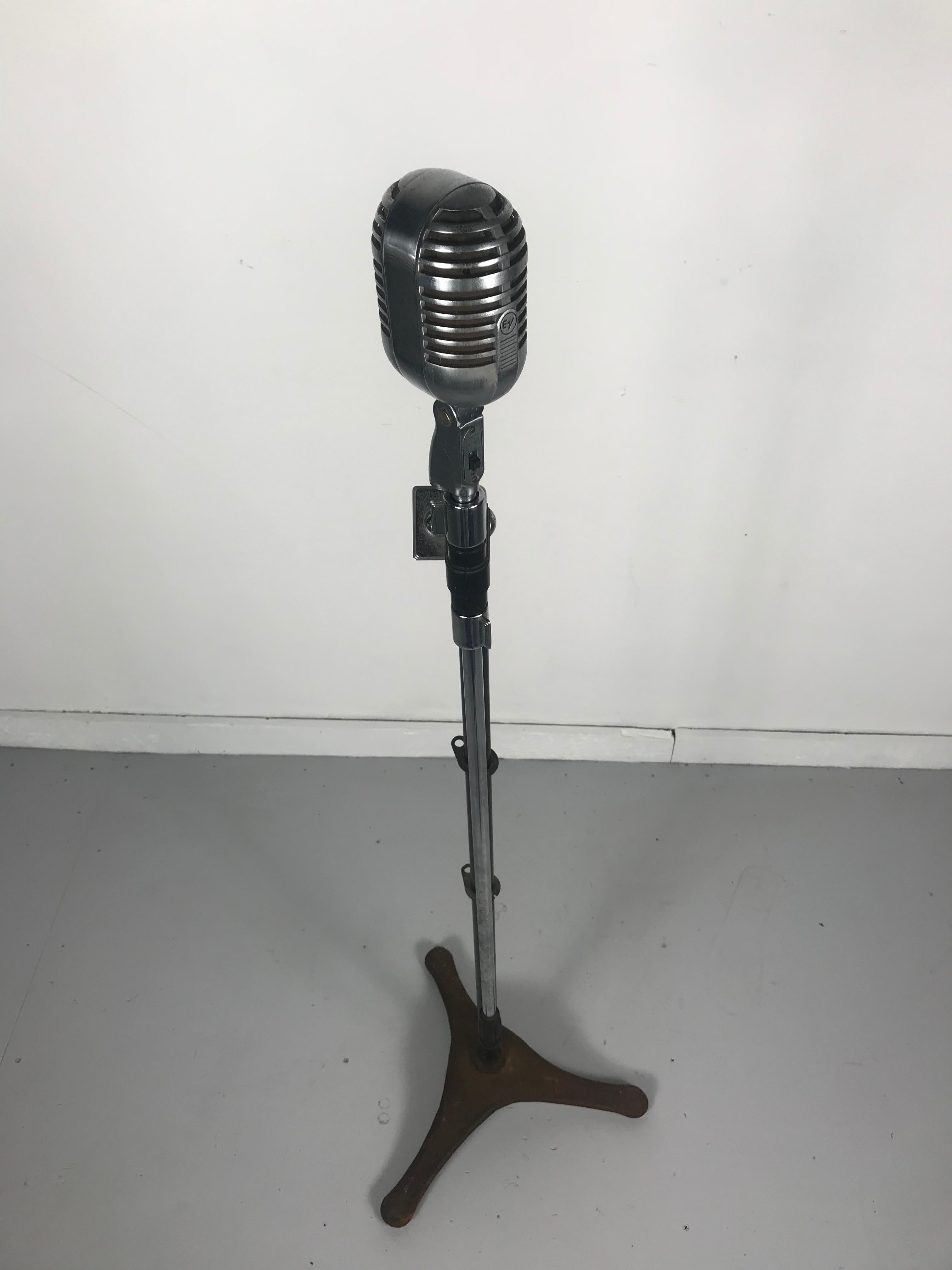 vintage microphone stand