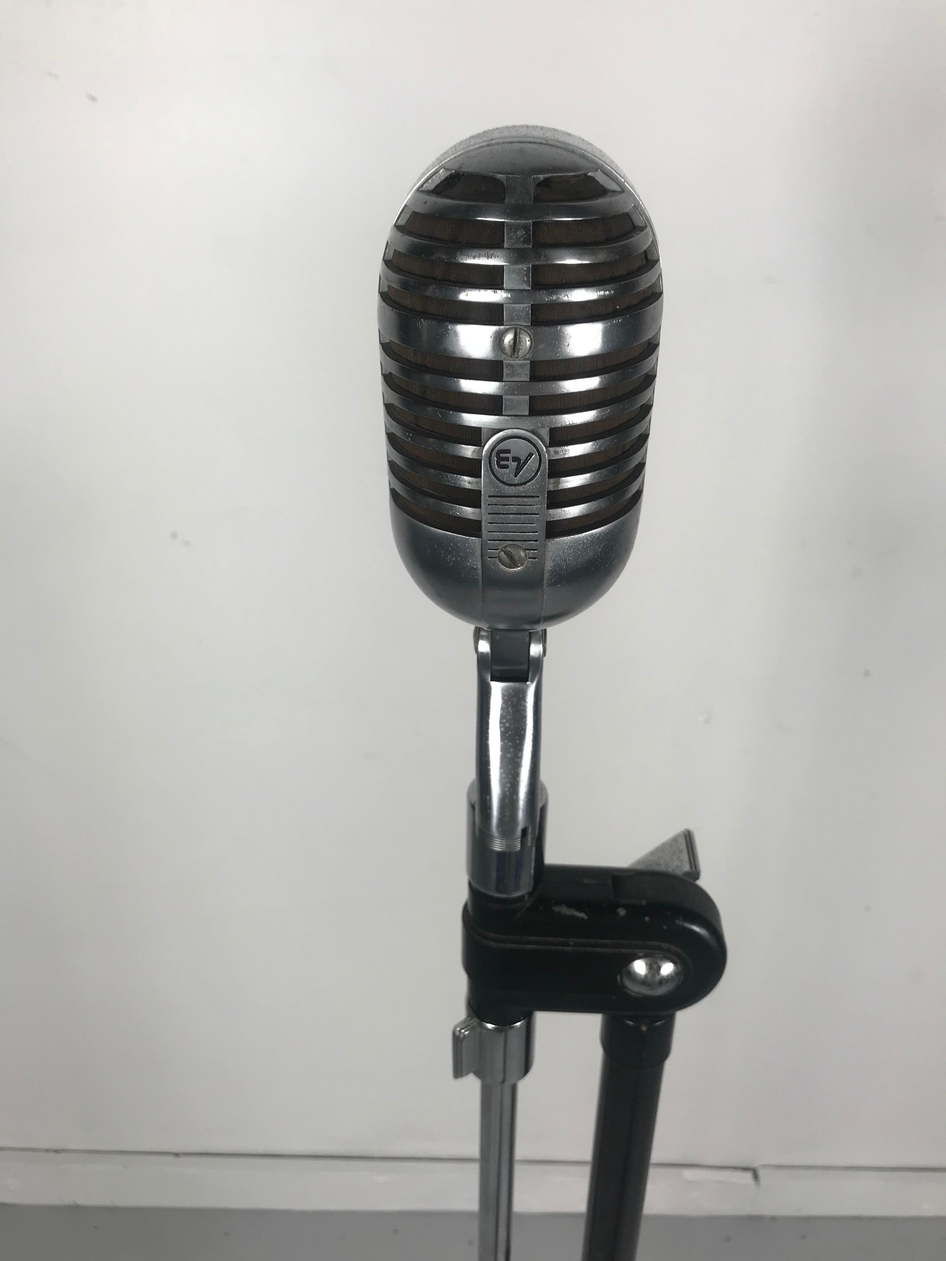 1950's microphone with stand