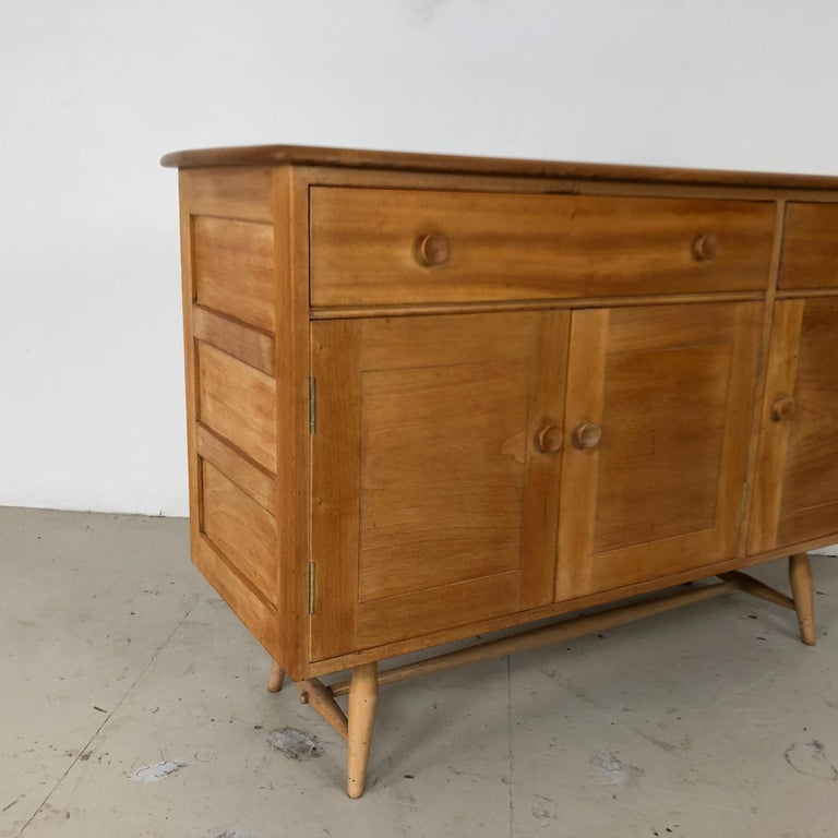Vintage 1950s Elm Sideboard by Ercol at 1stDibs