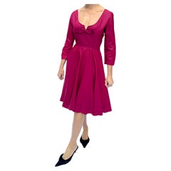 Retro 1950s FIT AND FLARE DRESS