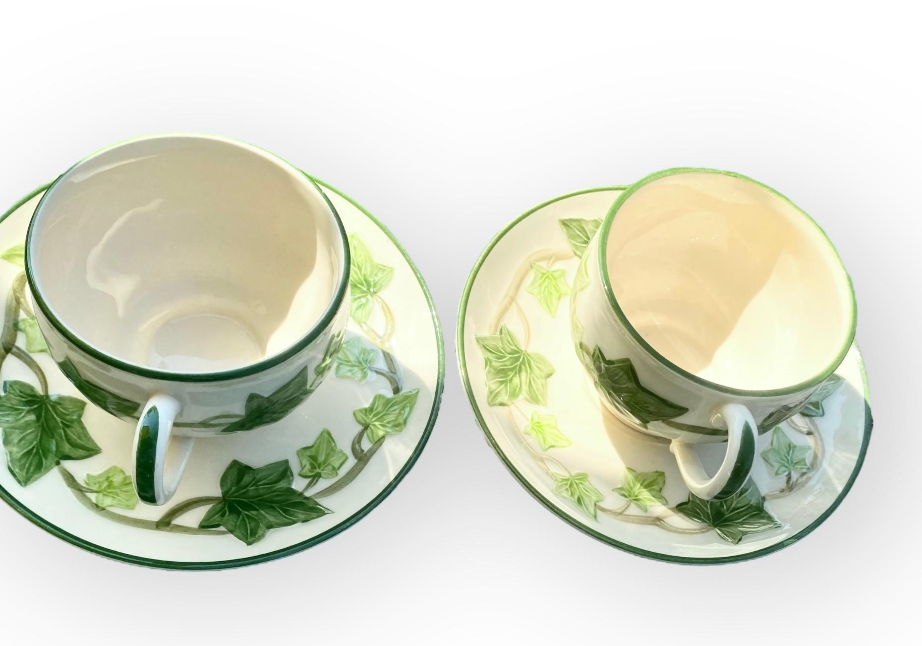 Fait main Vintage 1950's Franciscan Ivy Pattern Dinnerware en vente