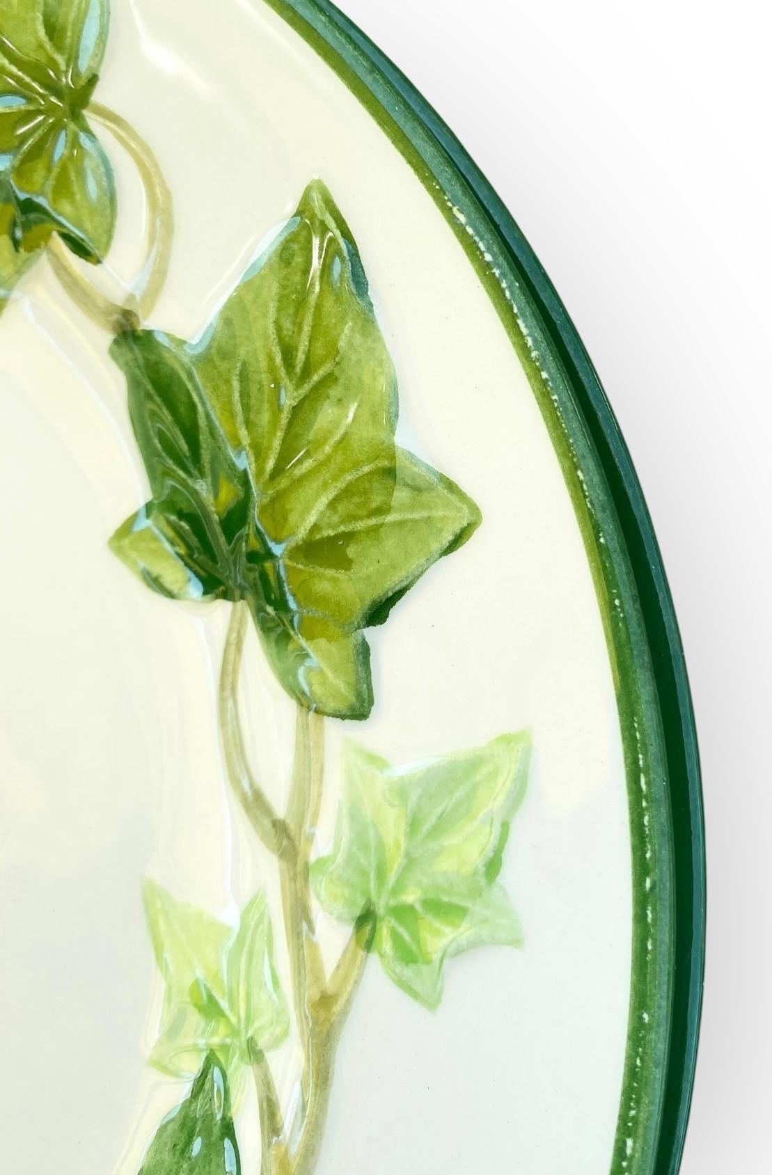 Vintage 1950's Franciscan Ivy Pattern Dinnerware en vente 1
