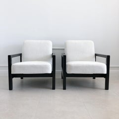 Vintage 1950's George Nelson for Herman Miller, Model 4774 Armchairs, a Pair