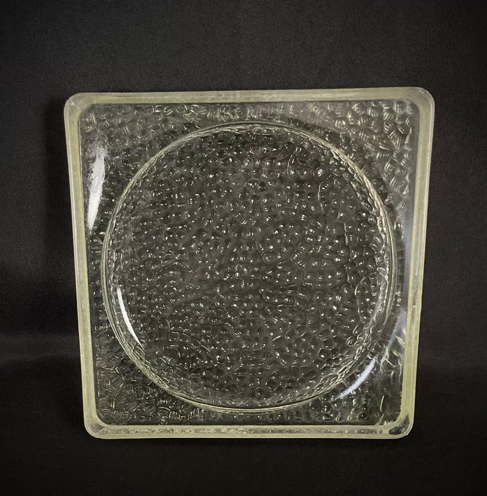 Vintage 1950s Glass Tile by Jacques Adnet – Textured Design - 2Y431 For Sale 6