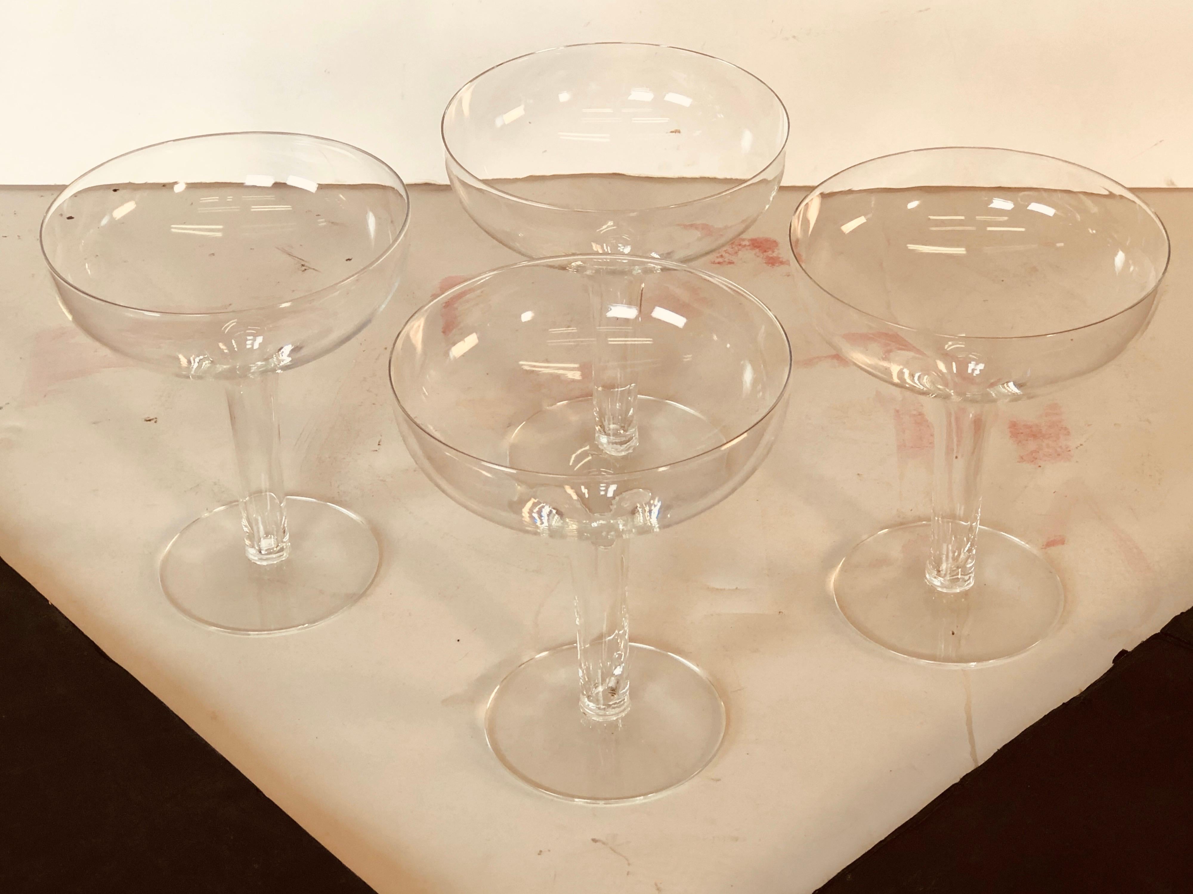 hollow stem wine glasses