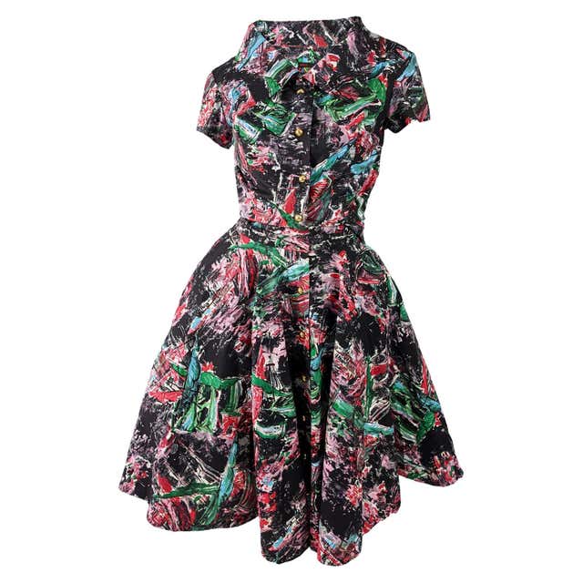 Vintage 1950s Incredible Resort 4 Piece Beach Dress and Jacket Playsuit ...