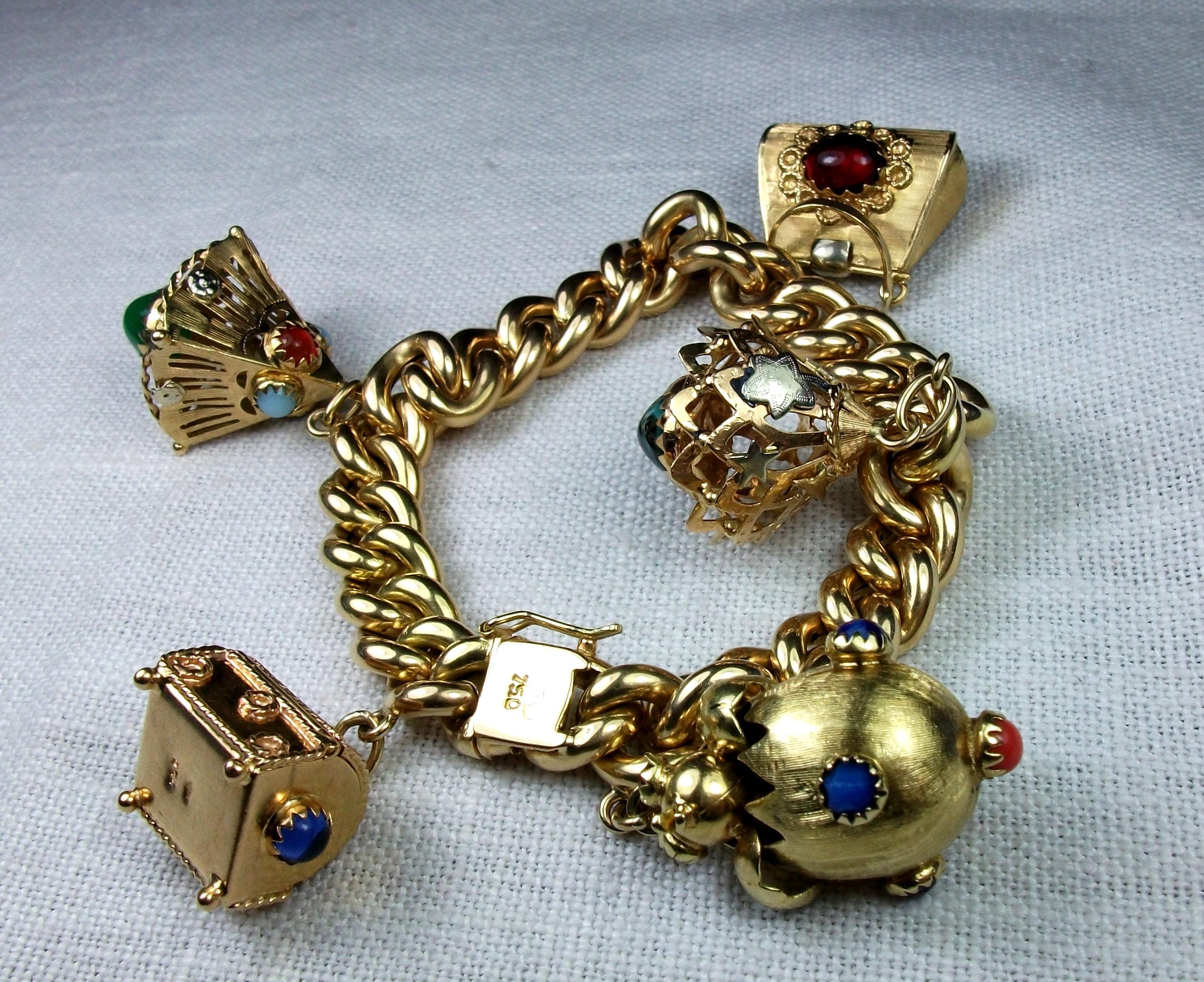 1950s charm bracelet