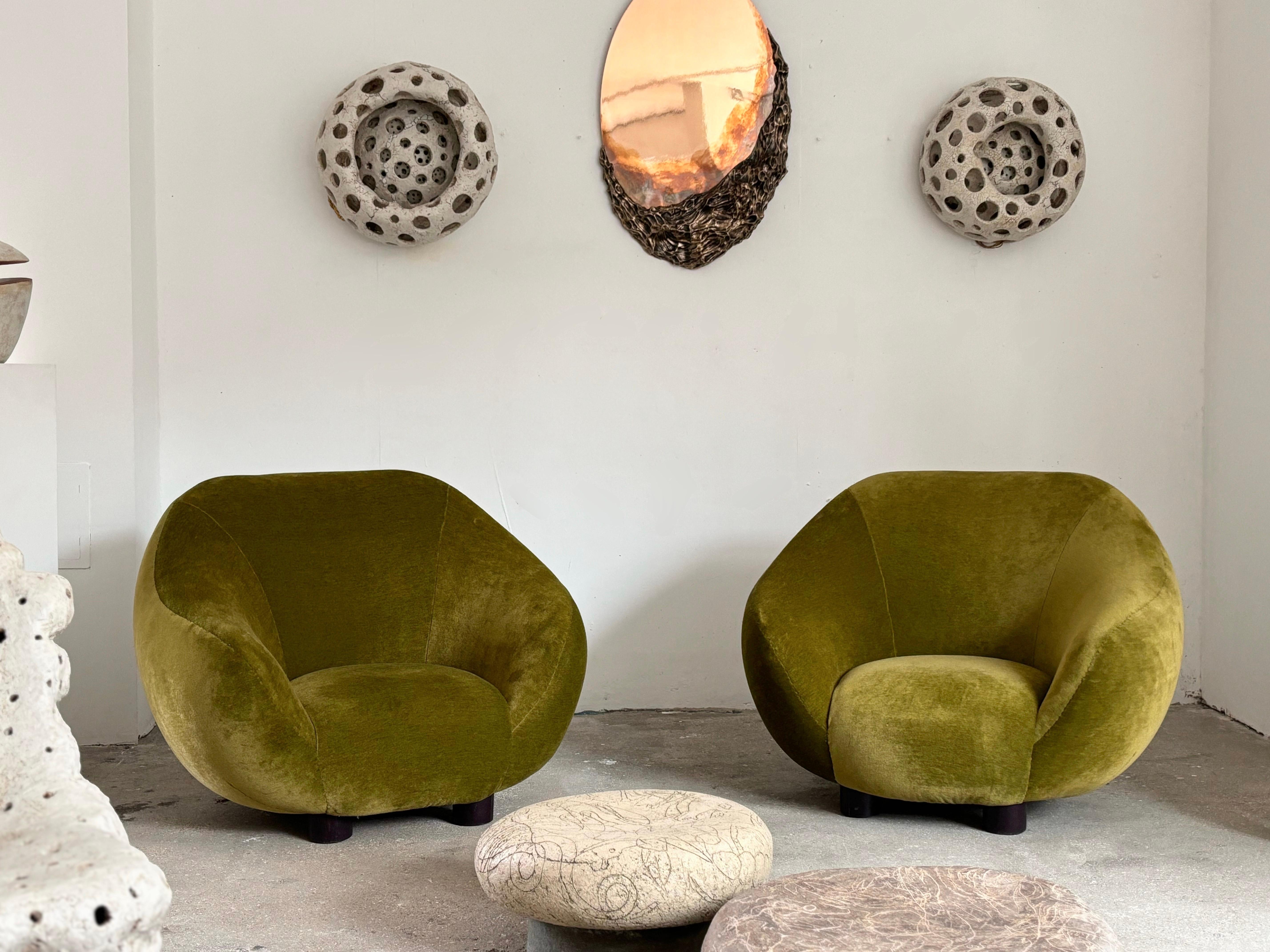 Post-Modern Vintage 1950's Italian Armchairs by Federico Munari